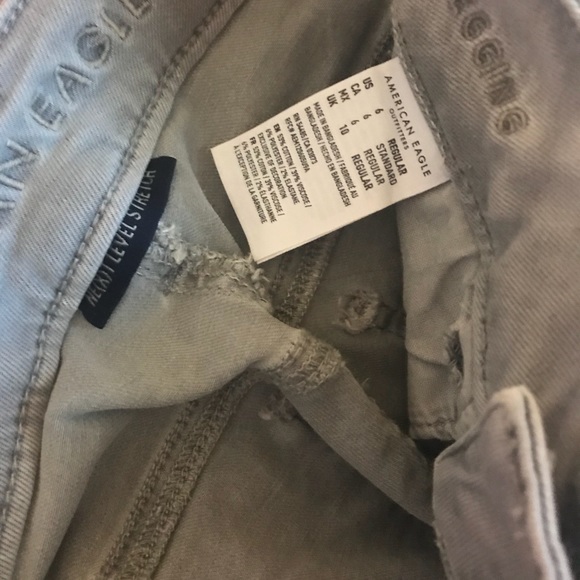Grey American Eagle Jeans - Picture 3 of 5